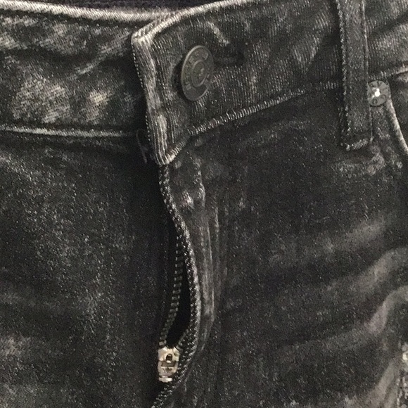 NWOT VIGOSS Ripped Distressed Whiskered Denim Pants Mid Rise Slim Fit - Picture 6 of 12